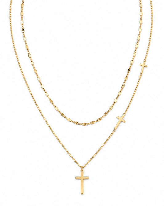 Eternal Cross Necklace