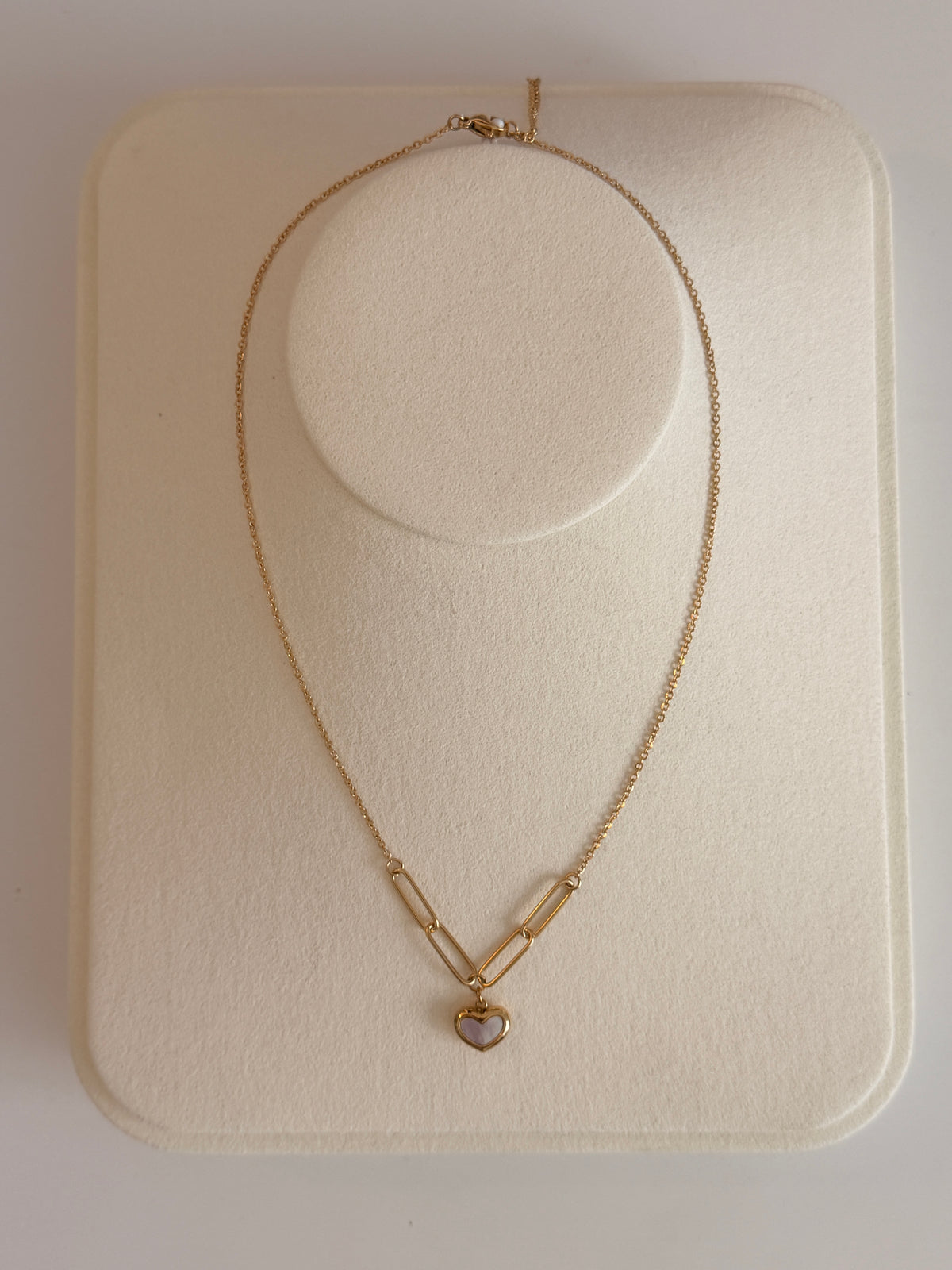 Chain Heart Pendant Necklace