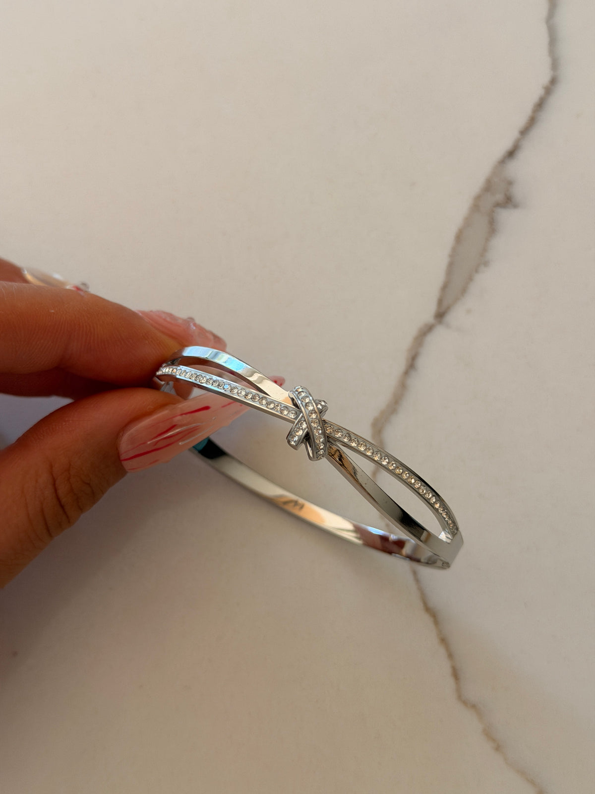 Infinity Knot Cuff Bangle