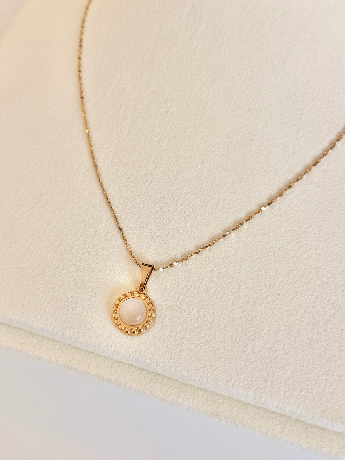 Opal Pendant Necklace