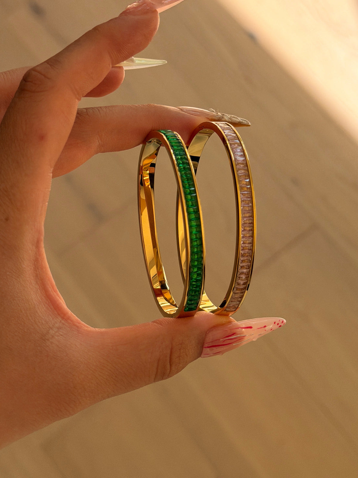 Crystal All-Round Cuff Bangle