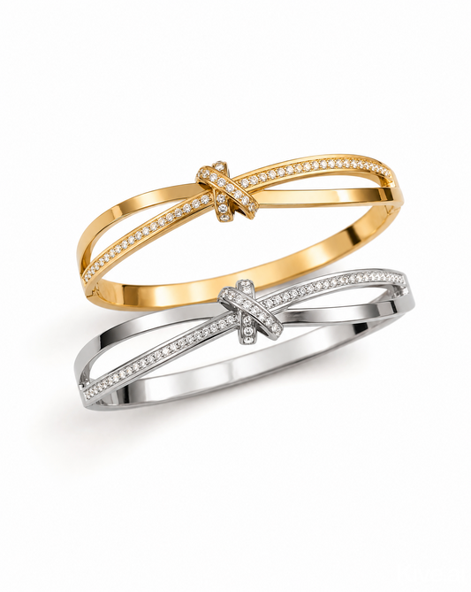 Infinity Knot Cuff Bangle