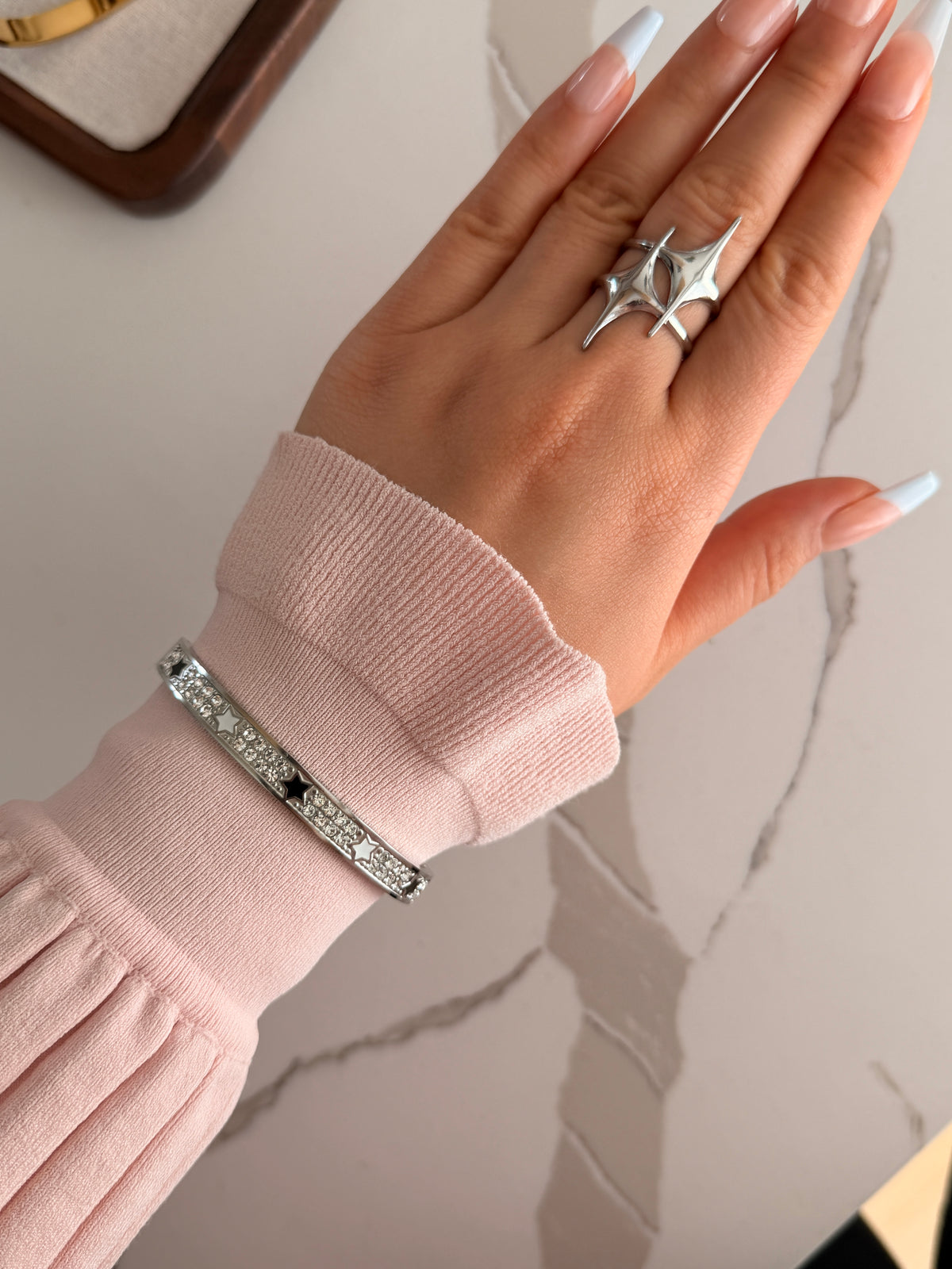 Sparkle Cuff Bangle