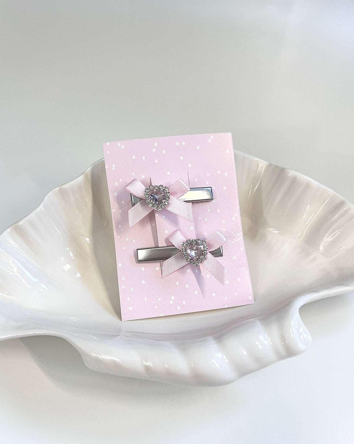 Beaming Love Hair Clips