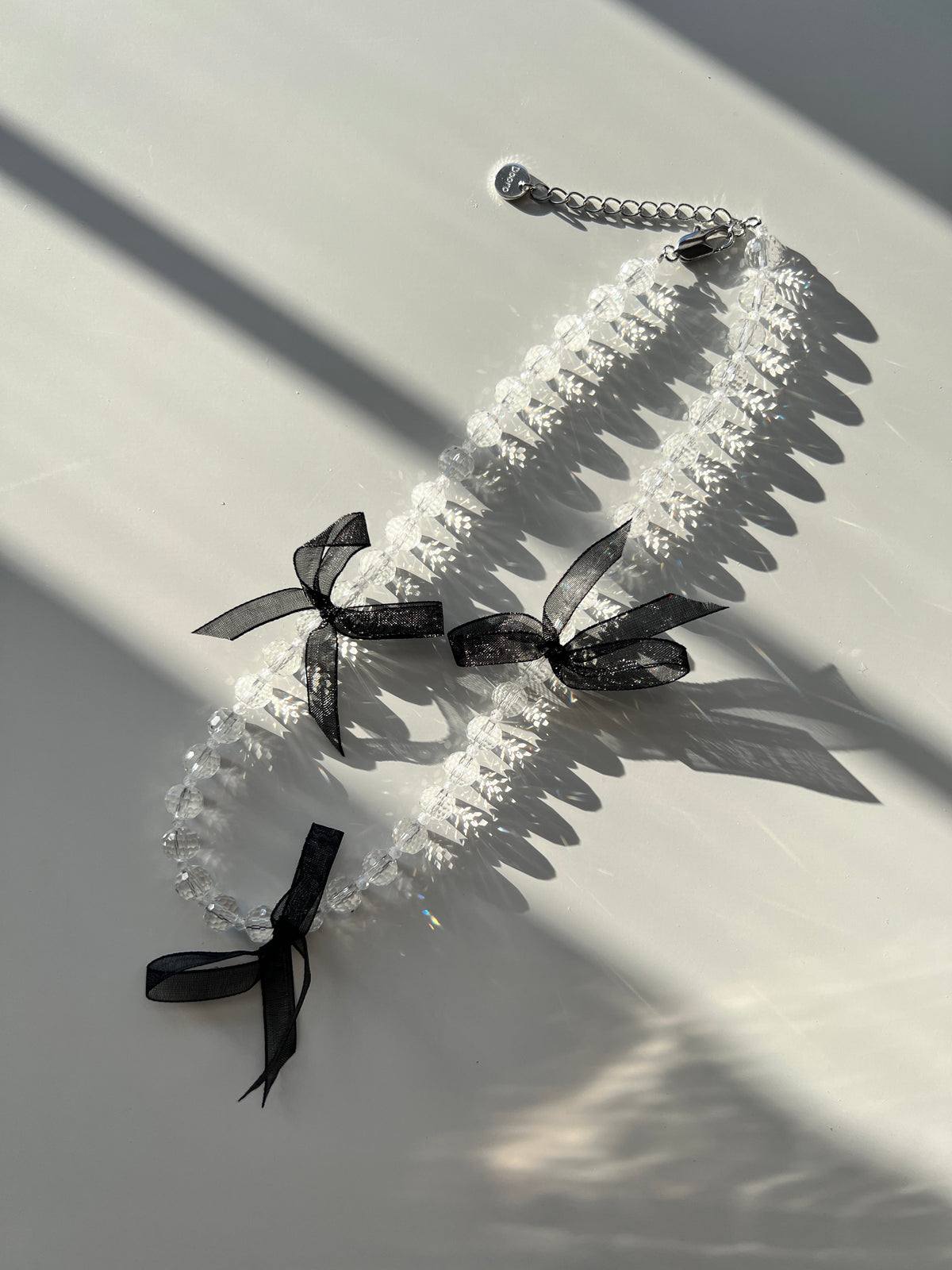 Triple Bow Necklace
