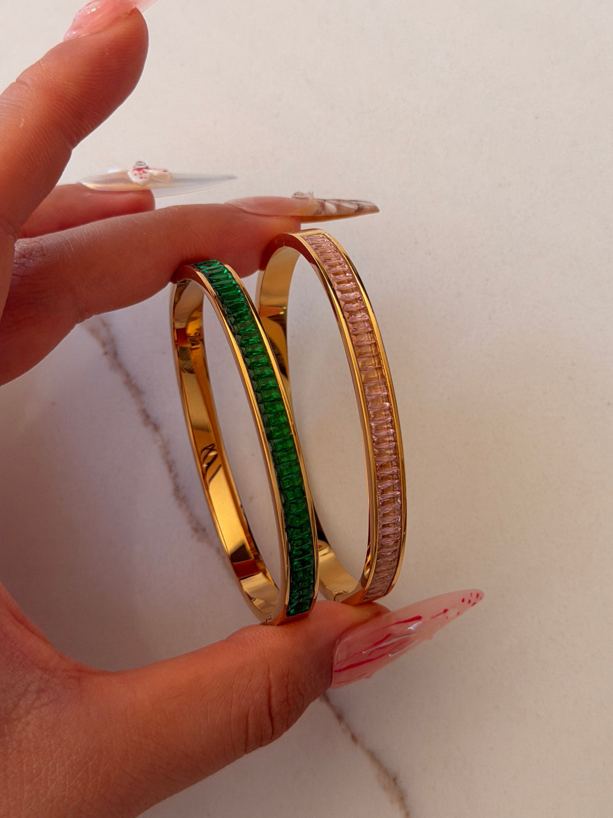 Crystal All-Round Cuff Bangle