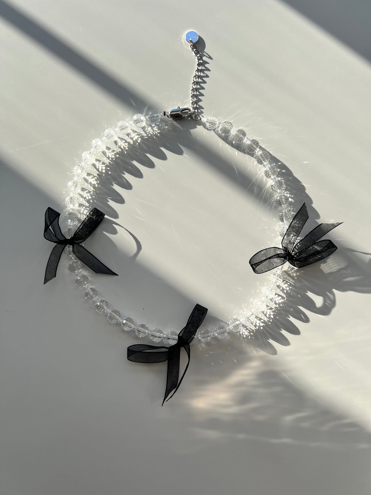 Triple Bow Necklace