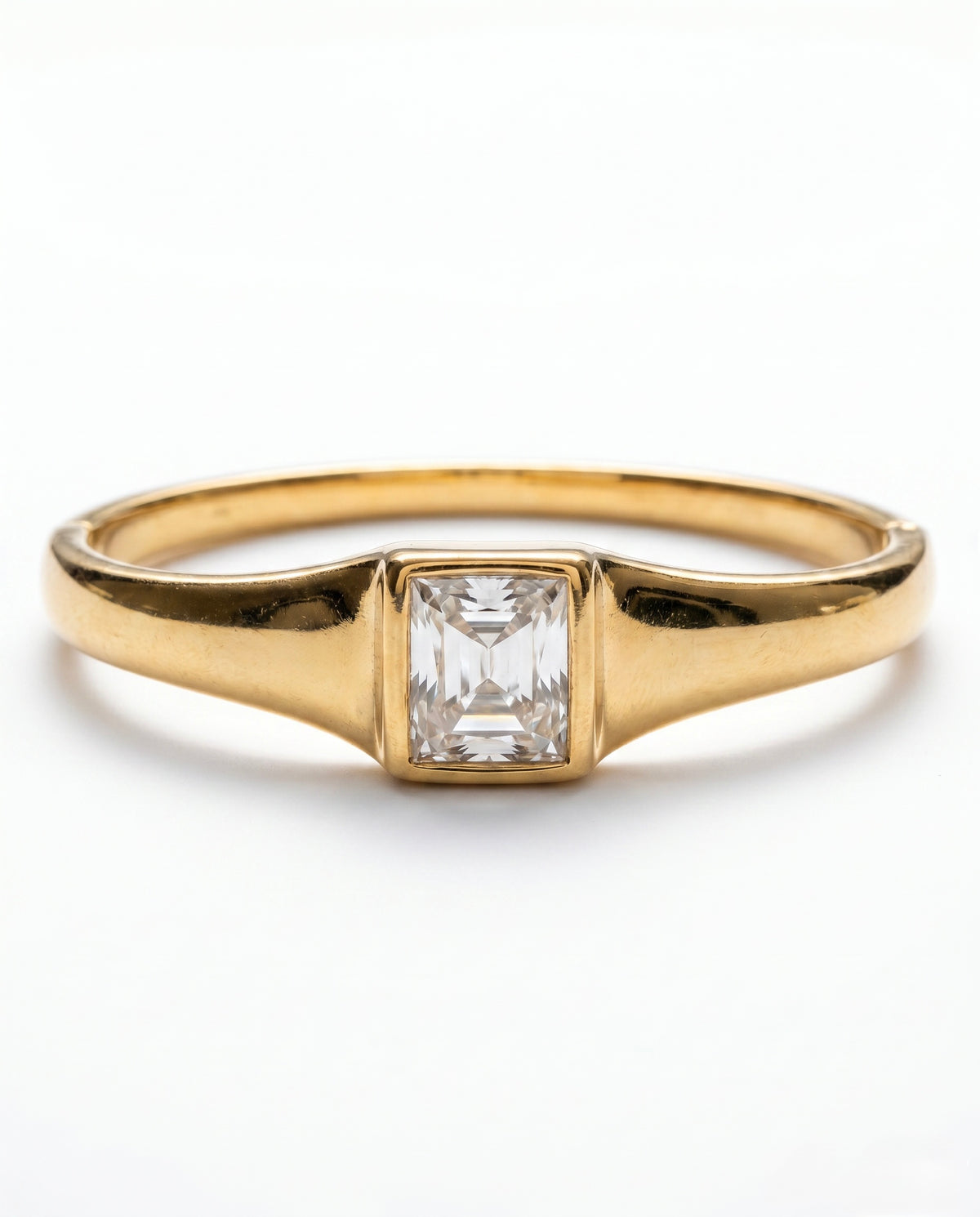 Chunky Gem Cuff Bangle