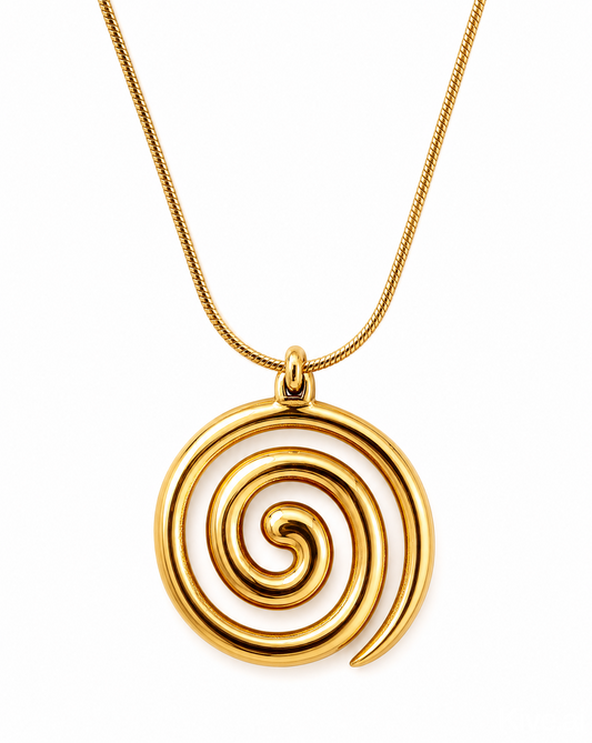 Swirl Pendant Necklace
