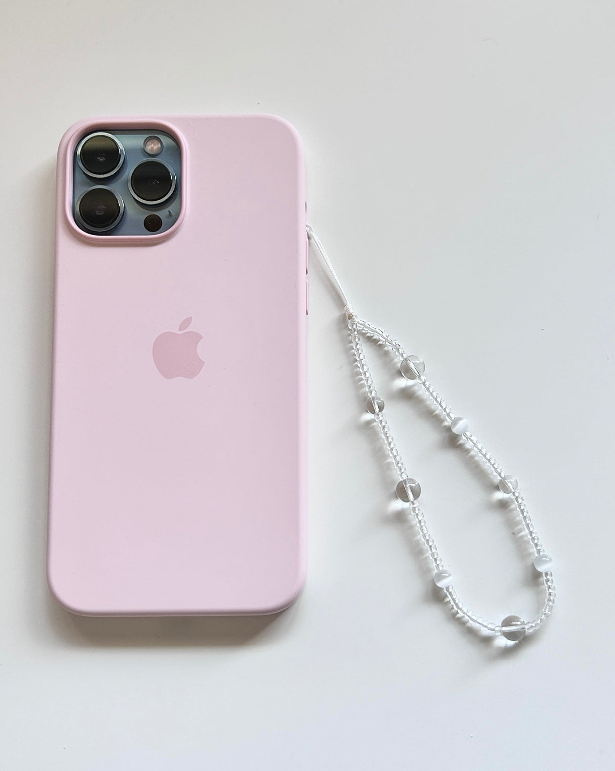 Clear Bubble Phone Charm - with phone1
