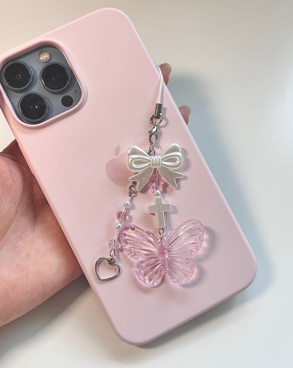 Enchanting Butterfly Phone Charm - with phone3