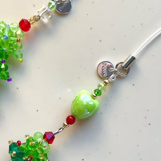 Christmas Tree Short Phone Charm