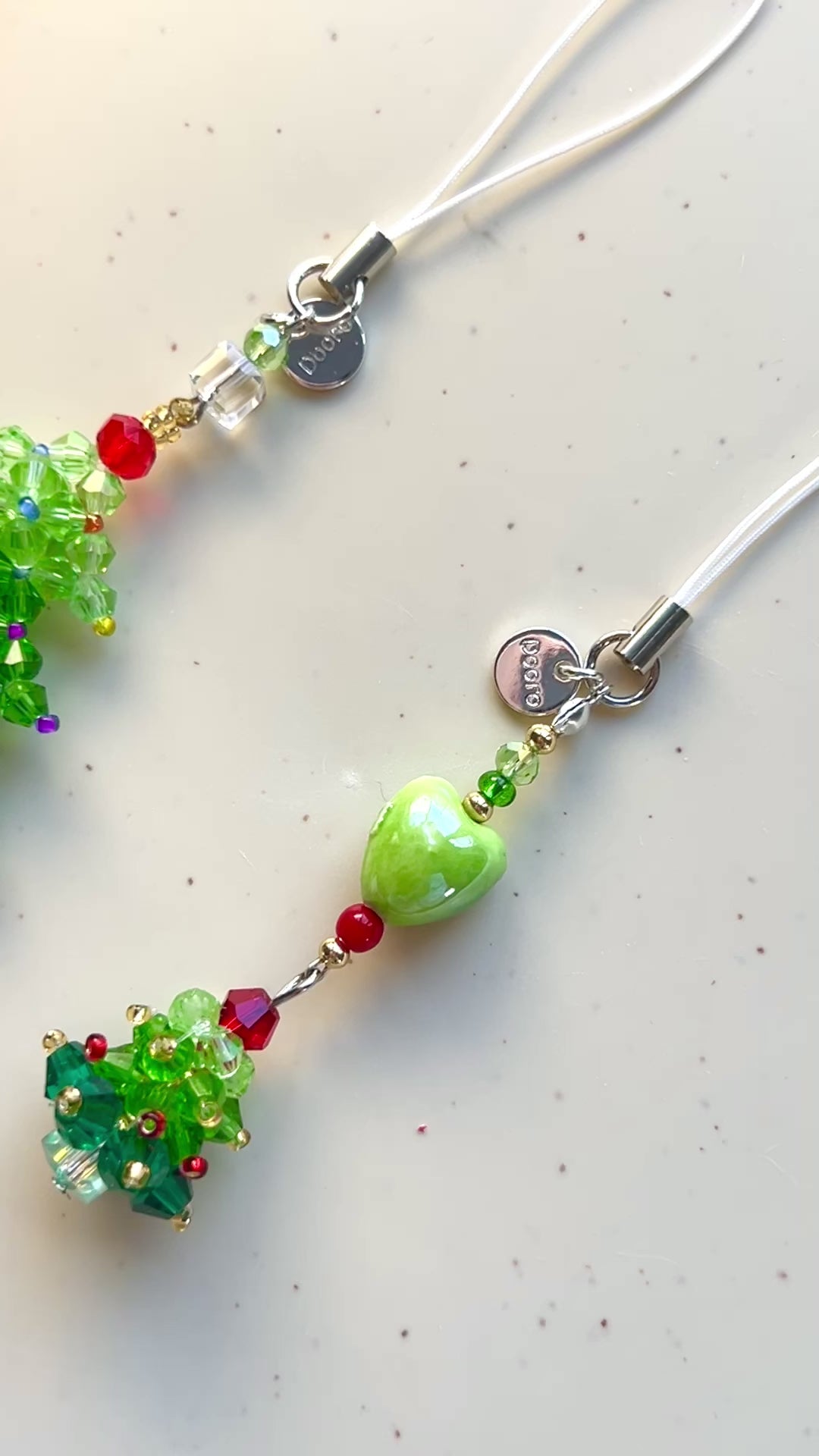Christmas Tree Short Phone Charm